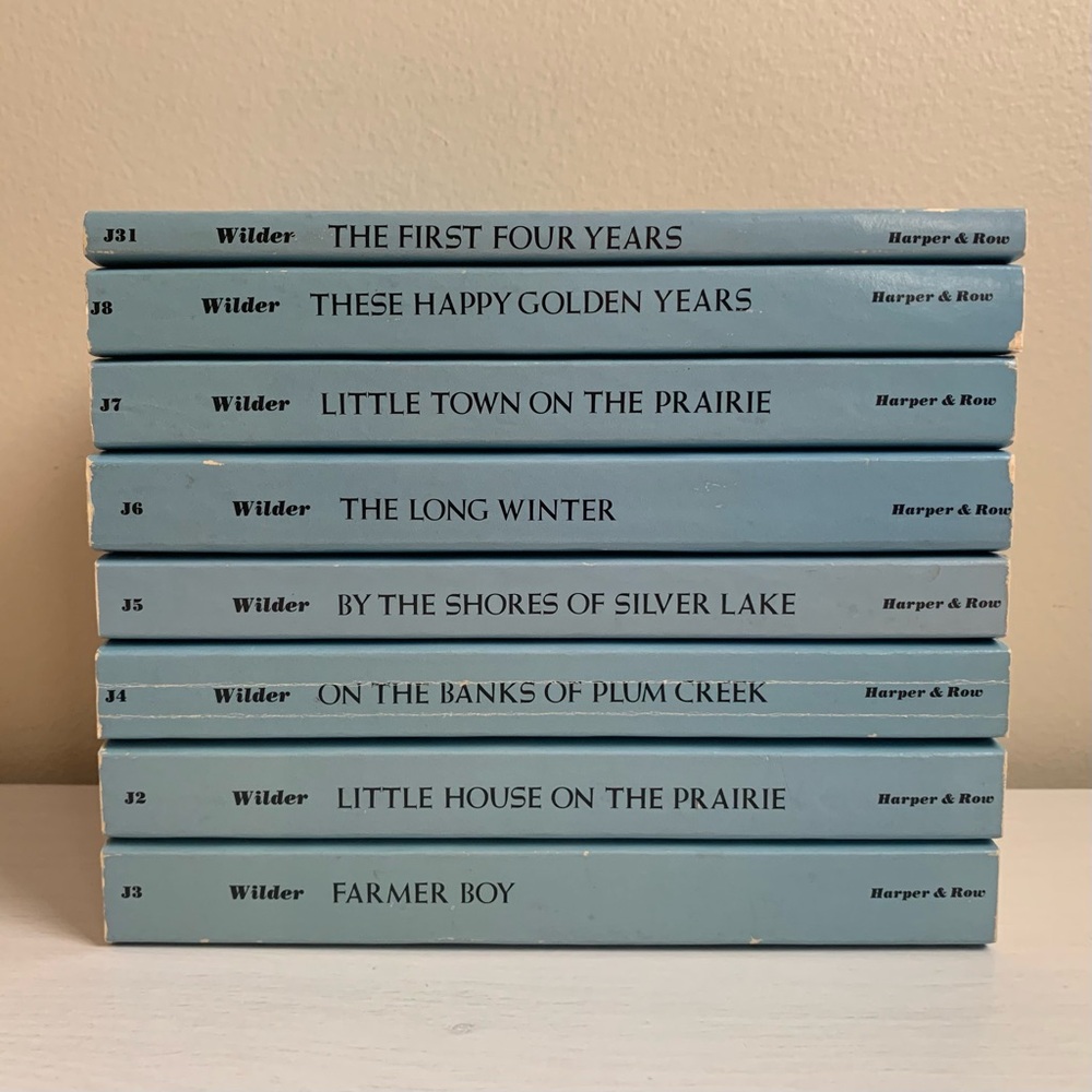 Vintage 1971 Little House on The Prairie Book Set Missing Book #1